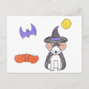 Beagle Witch Briefkaart