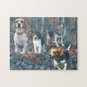 Beagle Woodland Puzzle Legpuzzel