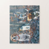 Beagle Woodland Puzzle Legpuzzel (Verticaal)