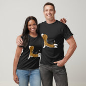 Beagle Yoga Hond T-shirt (Unisex)