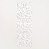 Beagle yoga pose yogamat (Achterkant)