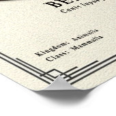 Beagle Zoölogie Serie Poster (Hoek)