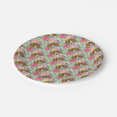 BEAGLEHOND PAPIEREN BORDJE (Gekanteld)