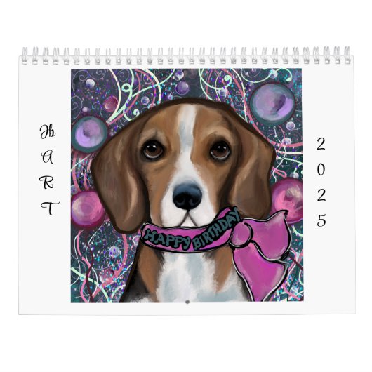 Beaglekalender Kalender (Achterkant)