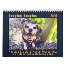 Beagles Beagles Wall calendar 2026 Kalender
