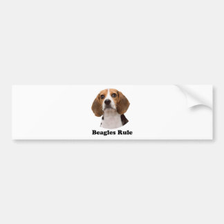 Beagles Bumpersticker