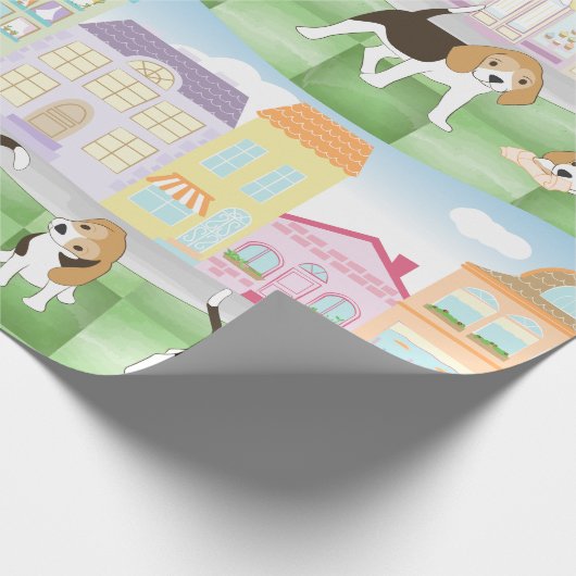 Beagles Cadeaupapier (Hoek)