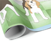 Beagles Cadeaupapier (Rol Hoek)