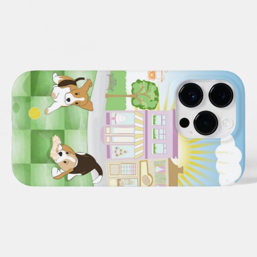 Beagles Case-Mate iPhone Case (Achterkant (horizontaal))