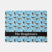Beagles Cute Beagle Dog Persoonlijk Deurmat (Voorkant)