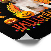 Beagles Dog Happy Hanksmas Halloween Thanksg Poster (Hoek)