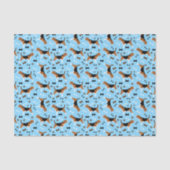 Beagles Dog Pattern Cute Beagle Tissuepapier (Voorkant)