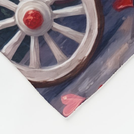 Beagles Dog Valentine's Day  Fleece Deken (Hoek)