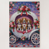Beagles Dog Valentine's Day  Legpuzzel (Verticaal)