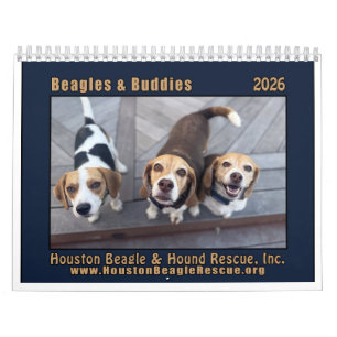 Beagles en Buddies Kalender 2026