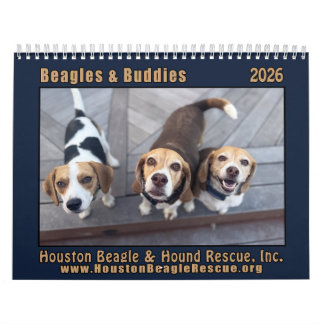Beagles en vrienden 2026 kalender