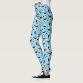 Beagles Hond Dog Beagle Pattern Pawprints Leggings (Links)
