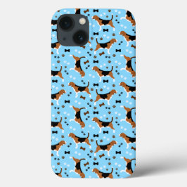 Beagles Hondenras Beagle Pattern Case-Mate iPhone Case