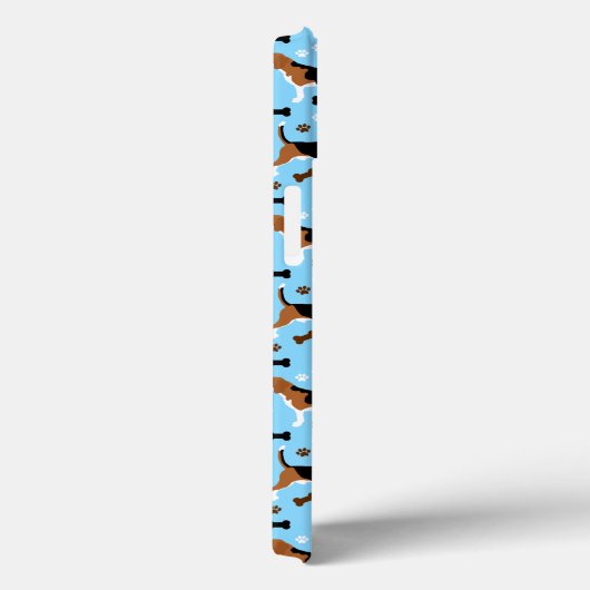 Beagles Hondenras Beagle Pattern Case-Mate iPhone Case (Achterkant / Rechts)