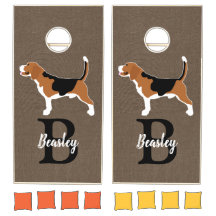 Beagles Hondhond Beagle Monogram Achternaam