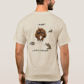 Beagles - Ik hap... T-shirt (Achterkant)