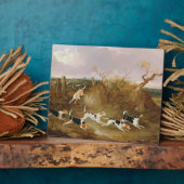 Beagles in volle wasmachine, 1845 (olie op doek) fotoplaat (Zijkant)