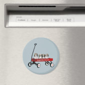Beagles in Wagon Magnet (Insitu (Vaatwasser))