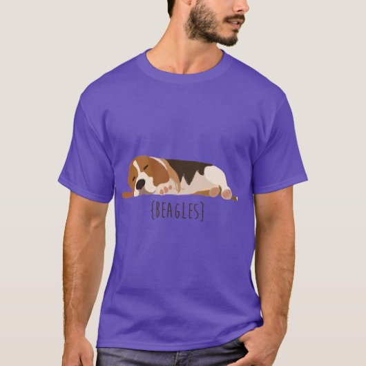 Beagles jongen t-shirt (Voorkant)