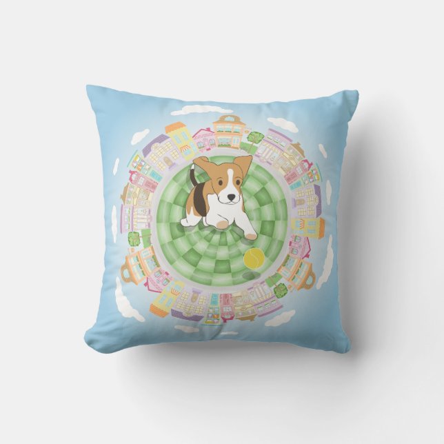 Beagles Kussen (Voorkant)