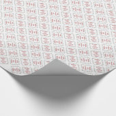 Beagles maken Kerstmis vrolijk Cadeaupapier (Hoek)