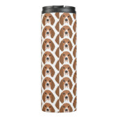 Beagles op Tumbler Thermosbeker (Achterkant)