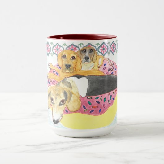 Beagles Pool Party Mok (Midden)