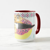 Beagles Pool Party Mok (Voorkant rechts)