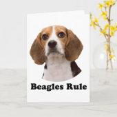 Beagles Regel Kaart (Gele Bloem)