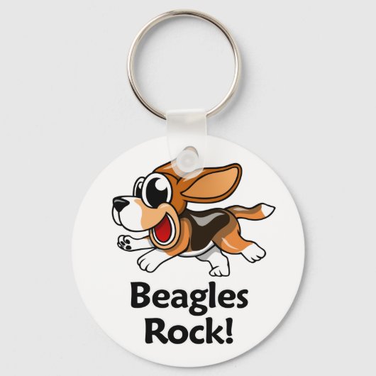 Beagles Rock! Sleutelhanger (Voorkant)