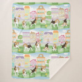 Beagles Sherpa Deken