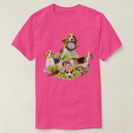 Beagles T-shirt (Design voorkant)