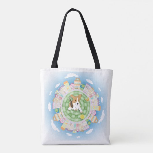 Beagles Tote Bag (Achterkant)