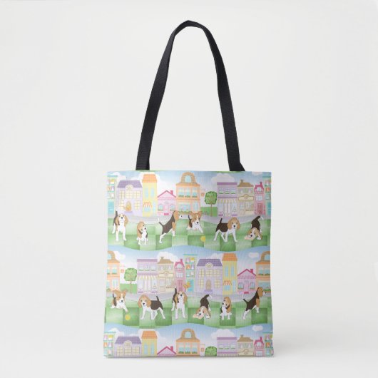 Beagles Tote Bag (Voorkant)