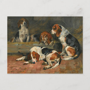 Beagles - Vaders van de Pack door John Emms Briefkaart