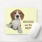 Beagles zijn de beste Mousepad Muismat (Met muis)