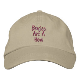 Beagles zijn een gehuil Schattige geborduurd Pet