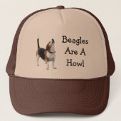 Beagles zijn een howl Funny Dog Pet (Voorkant)