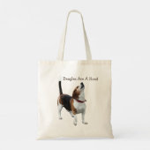 Beagles zijn een howl-stommel tote bag (Achterkant)