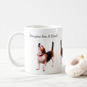 Beagles zijn een howlerende Hondenliefhebber Koffiemok