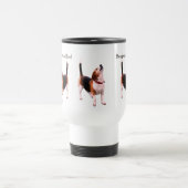 Beagles zijn een howlerende Hondenliefhebber Reisbeker (Center)