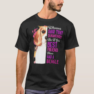 Beagles zijn een meisje met de beste vriendschappe t-shirt