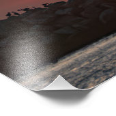 Beaitiful Sunset Colors - Marina Del Rey, CA Foto Afdruk (Hoek)