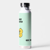 Beak & Bonk BLIJF GOED EN GEHYDREERD Waterfles (Links)