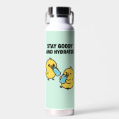 Beak & Bonk BLIJF GOED EN GEHYDREERD Waterfles (Voorkant)